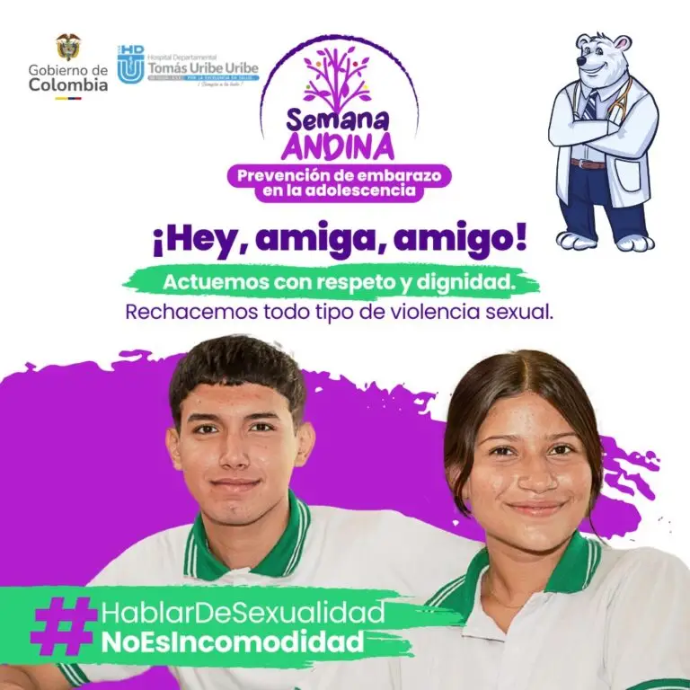 #SemanaAndinaDeLaSalud Hablemos de sexualidad