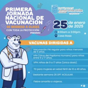 PRIMERA JORNADA NACIONAL DE VACUNACIÓN