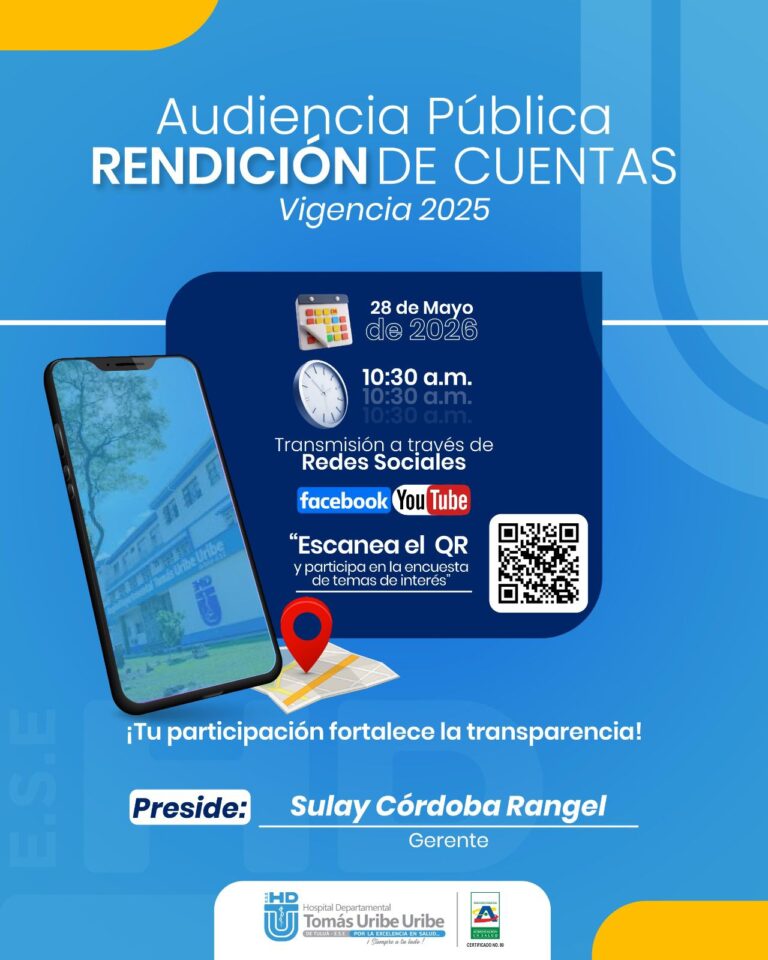 Audiencia pública – Rendición de cuentas